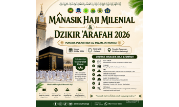 Yayasan Al-Mizan Jatiwangi Kembali Gelar Manasik Haji Milenial dan Dzikir Arafah 2026 untuk Masyarakat Umum