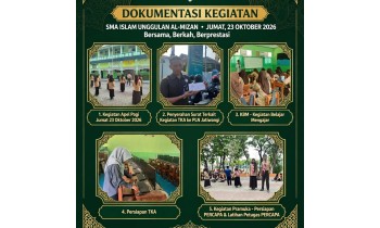 Rahasia Menjadi Manusia Mulia: Teladan Agung Rasulullah SAW dalam Apel Pagi Penuh Hikmah di SMA Islam Al-Mizan Jatiwangi