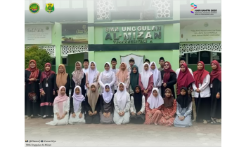 Upacara Hari Santri di Pondok Pesantren Al-Mizan Jatiwangi: Santri Hebat, Indonesia Kuat!