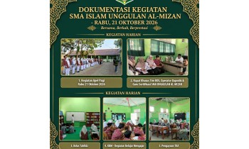 Ketika Disiplin dan Kebersihan Menjadi Jantung Kehidupan: Refleksi Penuh Makna di SMA Islam Al-Mizan Jatiwangi