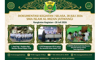 Bukan Sekolah Biasa! Intip Serunya Rangkaian Kegiatan Produktif Generasi Unggulan SMA Islam Al-Mizan Jatiwangi Hari Ini!