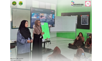 Srikandi SMA Unggulan Al-Mizan Peringati Hari Santri dengan Tema: Santri Berkarya, Photobooth Ceria