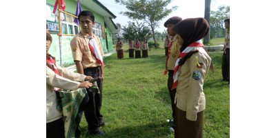 Pelantikan Bantara SMA Islam Al-Mizan